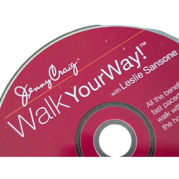 Walk Your Way! The Brisk Walk DVD 2003 Leslie Sansone Jenny Craig Main Disc Only - Picture 2 of 4